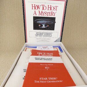 Star Trek How To Host A Mystery Murder Party Game The Next Generation No 89